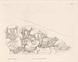The Fates, Elgin marbles from the Parthenon at Athens: exemplified by fifty etchings, selected from the most beautiful