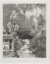 Grotte de la Source du Léson, Voyages pittoresques et romantiques dans l'ancienne France, Cailleux, Achille-Alexandre-Alphonse