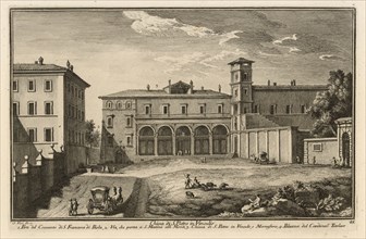 Chiesa di S. Pietro in Vinculis, Delle magnificenze di Roma antica e moderna, Vasi, Giuseppe, 1710-1782, Engraving, 1747-1761