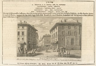 Page 46, Volume 2, Delle magnificenze di Roma antica e moderna, Vasi, Giuseppe, 1710-1782, Engraving, 1747-1761, An overall view