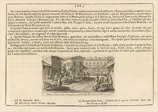 Page 20, Volume 2, Delle magnificenze di Roma antica e moderna, Vasi, Giuseppe, 1710-1782, Engraving, 1747-1761