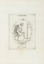 Ilustratione: In Corniola, Le gemme antiche figurate, Agostini, Leonardo, 1593-ca. 1670, Bellori, Giovanni Pietro, 1615?-1696