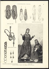 Nell' Oasi di Siuwah, Photomechanical process, 1889, Nell' Oasi di Siuwah, da fotografie e schizzi dell'ingegnere Luigi Robecchi