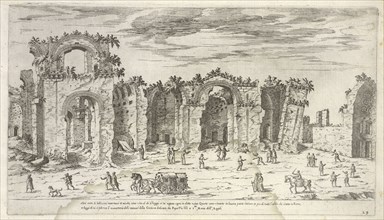 I vestigi dell' antichità di Roma, Du Pérac, Etienne, d. 1604, Engraving, 1575, plate 29