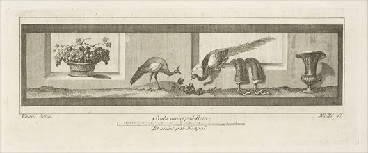 Tavola XIX, Delle antichità di Ercolano, Baiardi, Ottavio Antonio, 1694-1764, Engraving, 1757-1792, Plate 19