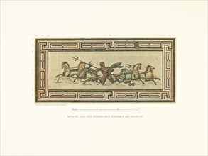 Mosaik aus den RömischenThermen Am Kronion, Olympia; die ergebnisse der von dem Deutschen Reich veranstalteten ausgrabung