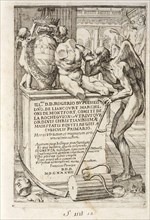 Frontispiece, Segmenta nobilium signorum e statuaru: quæ temporis dentem inuidium euasere Urbis æternæ ruinis erepta, typis