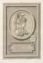 Minerva, Pierres antiques gravées, sur lesquelles les graveurs ont mis leurs noms, Picart, Bernard, 1673-1733, Stosch, Philipp