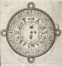Aztec calendar, Giro del mondo del dottor d. Gio. Francesco Gemelli Careri, Gemelli Careri, Giovanni Francesco, 1651-1725