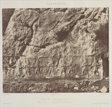 bas-relief de la grande enceinte, Cappodoce: Pterium, Boghaz-Keui): Iasili-Kaïa, Exploration archéologique de la Galatie
