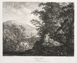 Chloe Idille, Collection des tableaux en gouache et des dessins de Salomon Gessner, Gessner, Salomon, 1730-1788, Kolbe, Carl