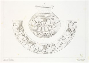 Objets en Argent, Antiquités du Bosphore Cimmérien conservé es au Musée impérial de l'Ermitage, Piccard, Rodolphe, 1807-1888