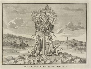 Puzza, or the Sibyl of the Chinese, Ceremonies et coutumes religieuses de tous les peuples du monde, Picart, Bernard, 1673-1733
