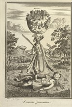 Third Incarnation, Ceremonies et coutumes religieuses de tous les peuples du monde, Picart, Bernard, 1673-1733, Engraving, 1723