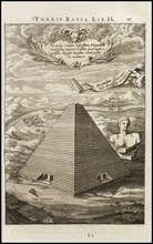 Pyramides omnium superstitum antiquitatum vetustissimae integrae et adhuc incorruptae à priscis Aegypti Regibus Chami posteris