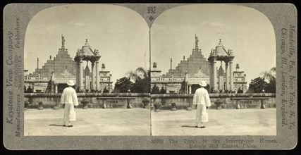 Canton, Tomb of the seventy-two heroes, Canton, Keystone View Company, Gelatin silver, between 1918 and 1933, View