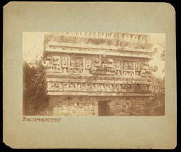 La Iglesia, Chichén Itzá, Augustus and Alice Dixon Le Plongeon papers, 1763-1937, bulk 1860-1910, Le Plongeon, Augustus, 1826
