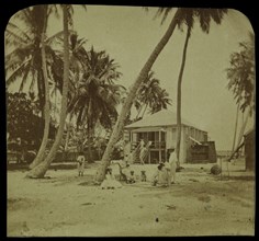 McDonald house, St. George's Cay, Augustus and Alice Dixon Le Plongeon papers, 1763-1937, bulk 1860-1910, Le Plongeon, Augustus