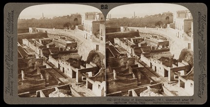 Herculaneum, Stereographic views of Italy, Underwood and Underwood, Underwood, Bert, 1862-1943, stereograph: gelatin silver
