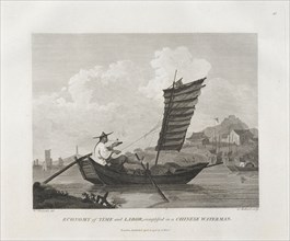 Economy of time and labor, exemplified in a Chinese waterman, An authentic account of an embassy from the King of Great Britain