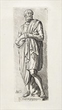 Arundel Homerus, Signorvm vetervm icones, Bisschop, Jan de, 1628-1671, Gheyn, Jacques de, 1596-1641, Etching, between 1731