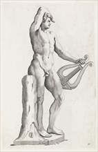 Un Apolline, Galleria givstiniana del marchese Vincenzo Givstiniani, Lanfranco, Giovanni, 1582-1647, Natalis, Michel, 1610-1668