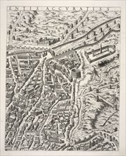 Urbis Romae Sciographia ex Antiquus Monumentis Accuratiss. Delineata. Collection of maps of Rome, Du Pérac, Etienne, d. 1604