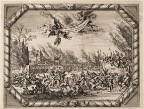 Spiegel der FRANCE TIRANNYE gepleecht opde Hollantsche Dorpen, Romeyn de Hooghe etchings, 1667-ca. 1700., de Hooghe, Romeyn