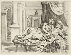 Scene from the Galerie d'Ulysse in Fontainebleau, Les trauaux d'Vlysse, Abate, Nicolò dell', ca. 1509-1571, Primaticcio