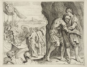 Plate 29, Les trauaux d'Vlysse, Abate, Nicolò dell', ca. 1509-1571, Primaticcio, Francesco, 1504-1570, Thulden, Theodoor van