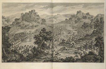 Hu'erman da jie, Suite des seize estampes représentant les conquêtes de l'empereur de la Chine, avec leur explication, Joannes