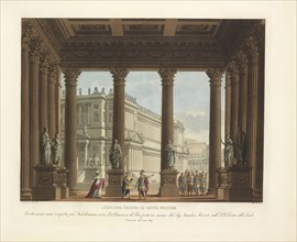 Atrio del tempio di Giove Stratore, Raccolta di varie decorazioni sceniche inventate ed eseguite per il R. Teatro alla Scala di