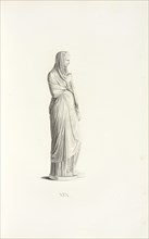 Herculaneum Woman, Augusteum, ou, description des monumens antiques qui se trouvent à Dresde, Becker, Wilhelm Gottlieb, 1753