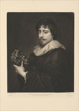 François Duquesnoy dit François Flamand, Salmon, A, Van Dyck, Anthony, Sir, 1599-1641, Waltner, Charles Albert, 1846-1925