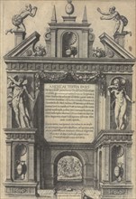 Title page, Americae tertia pars: memorabil? provinciæ Brasiliæ historiam contin?s, de Bry, Theodor, 1528-1598, Engraving, 1592