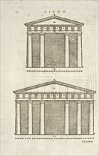 Facades, I dieci libri d'architettvra, Rusconi, Giovanni Antonio, 16th cent., Woodcut, 1660
