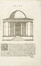 Rotonda, I dieci libri d'architettvra, Rusconi, Giovanni Antonio, 16th cent., Woodcut, 1660