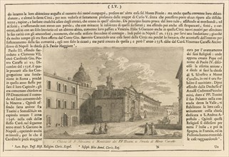 Chiesa di S. Silvestro, e noviziato dei PP. Teatini, Delle magnificenze di Roma antica e moderna, Vasi, Giuseppe, 1710-1782