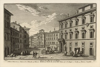 Chiesa di S. Niccolò de' Perfetti, Delle magnificenze di Roma antica e moderna, Vasi, Giuseppe, 1710-1782, Engraving, 1747-1761