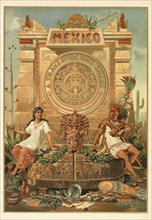 Frontispiece of vol. 1, México a través de los siglos, Unknown, 1888-1889