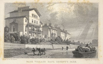 Regent's Park, Park Village East, Regent's Park, Metropolitan improvements: or, London in the nineteenth century