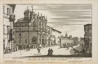 Chiesa dedicata a San Carlo de padri del riscatto della natione spagnola, Il nvovo teatro delle fabriche et edifici