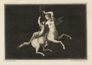 Page 141, vol. 1, Delle antichità di Ercolano, Morghen, Filippo, 1730-ca. 1807, Paderni, Camillo, d. ca. 1770, Engraving, 1757