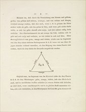 P. 5 with fig. 2, Farben-Kugel; oder, Construction des Verhältnisses aller Mischungen der Farben zu einander