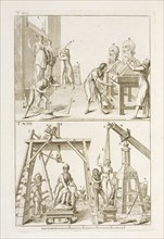 Con istrumenti e lume adattato a simile operazione; tavola XIII nella quale vien dimostrato alcune porzioni di sculture