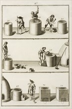Plate 4, Tratado instructivo, y práctico, sobre el arte de la tintura: reglas experimentadas y metódicas para tintar sedas