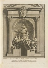Desposito di papa Alessadro VII. eretto nella Basilica Vaticana, Stvdio d'architettvra civile sopra gli ornamenti di porte