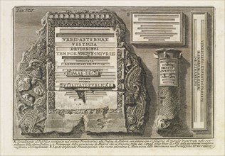 Complimento al pubblico, Lettere di givstificazione, Piranesi, Giovanni Battista, 1720-1778, Etching, 1757