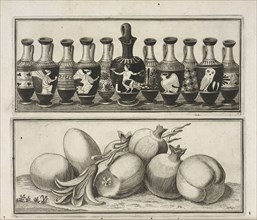 Tavola IV, Alcuni monumenti del Museo Carrafa, Daniele, Francesco, 1740-1812, Engraving, 1778