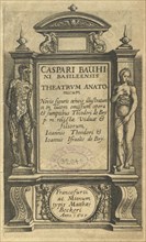 Title Page, Caspari Bauhini Basileensis Theatrvm anatomicum: novis figuris oeneis illustratum et in lucem emissum opera